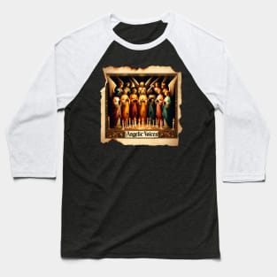 Angel Choir In Candlelight Baseball T-Shirt